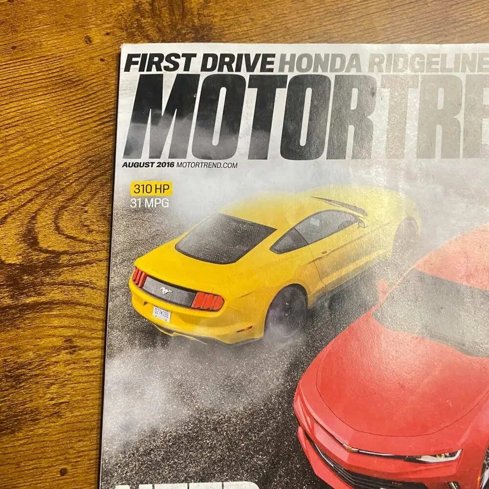 Motor Trend Magazine August 2016